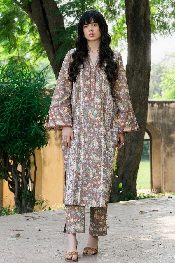 Cinnamon - 2 Piece Khaddar RTW