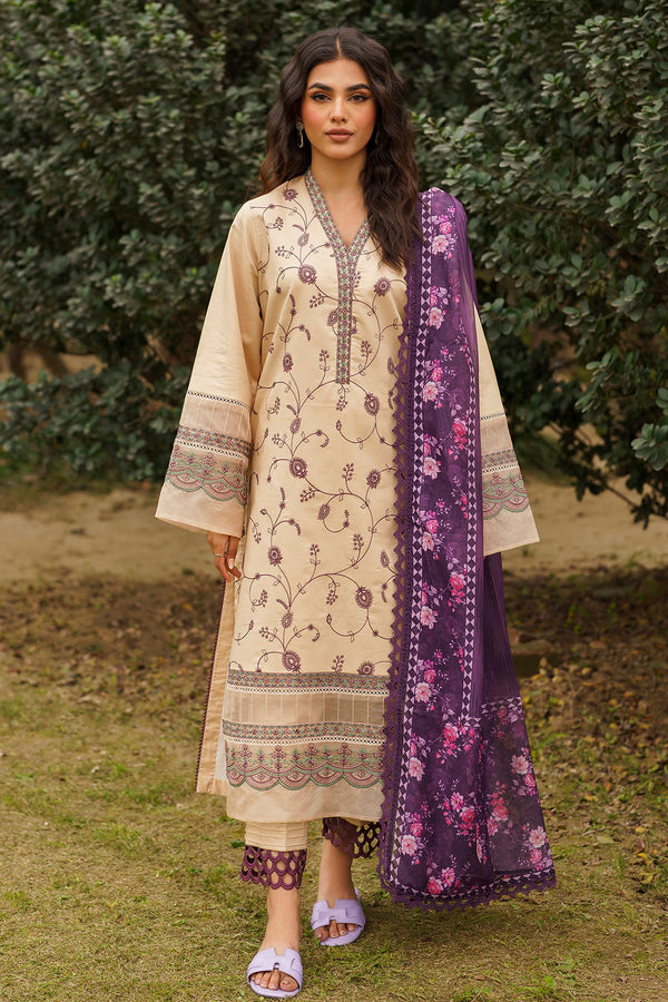 Sivana - 3 Piece Embroidered Lawn