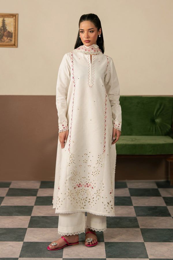Ivory - 3 Piece Jacquard RTW