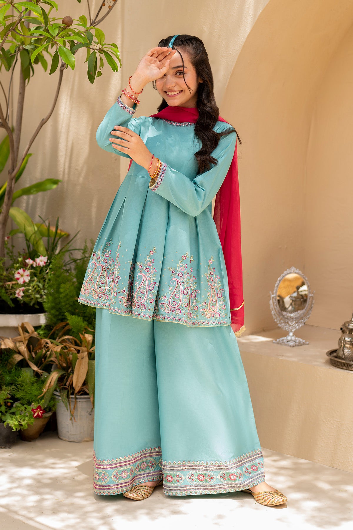 Buy Eastern Festive and Eid Dresses for Girls Online | Ziva – ZIVA