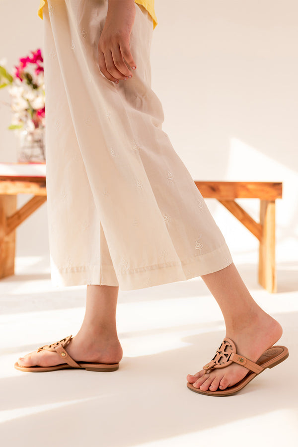 Skin Embroidered Culottes